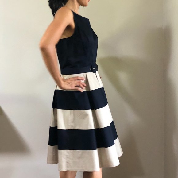 NWT. Banana Republic Cotton A-Line Dress - Picture 6 of 11